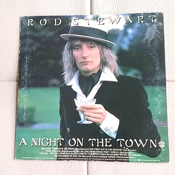 Rod Stewart - A Night On The Town LP - Picture 1 of 6